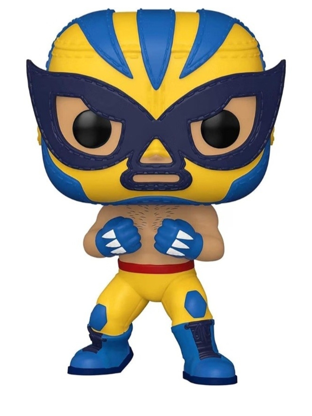 Marvel Luchadores Funko POP Vinyl Figure | Wolverine (No Box)